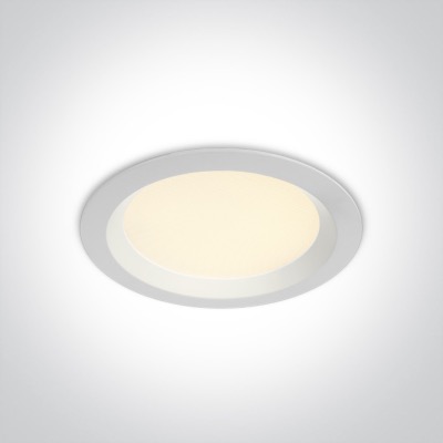 Downlight incasso Bianco 3-Step CCT 13W UGR19 F.120mm IP44 10113UV/W