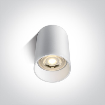 Faretto da Soffitto Spot Tondo GU10 Bianco IP20 12105E/W