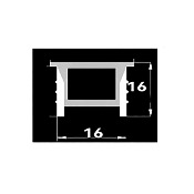 TUBO IN SILICONE A INCASSO PER NEONFLEX 16X16MM DUALBEND ROTOLO 20MT