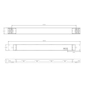 LTECH DRIVER LINEARE PROGRAMMABILE NFC 24V 100W SN-100-24-G1NF