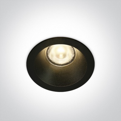 Mini Downlight 7W Cob Ip65 Nero 3000K 700ma No.Driver 10107WP/B/W