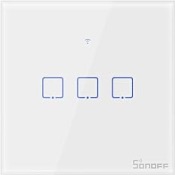 SONOFF SWITCH DA MURO TOUCH WIFI + RF 433 SONOFF T1 EU TX 3CH