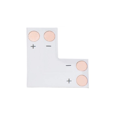 PIATTINA PCB ANGOLARE 90 GRADI 8MM