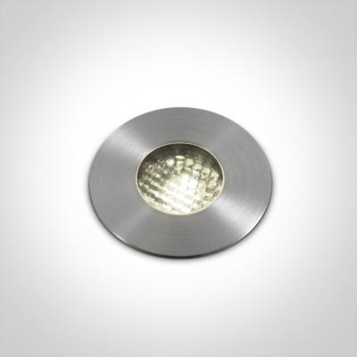 Calpestabile Inox316 Nido d'ape 3W 24V D.62mm IP67 4000K 69052/C