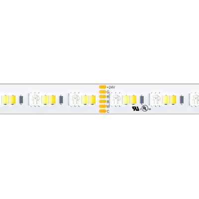 STRIP LED 5MT CC900144 28.8W/MT IP65-TR 24V RGB+CCT