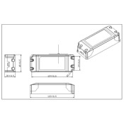 ALIMENTATORE EAGLERISE LS-20-12 MI 20W 12V COMPATTO IP20