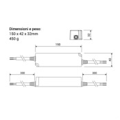 ALIMENTATORE LED DRIVER ACTEC PW-60-24 60W 24V IP67