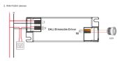 ALIMENTATORE DALI2 45W CC500-1400MA NFC SUNRICHER SRP-2305N-45CC500-1400