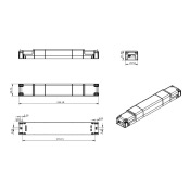 DALCNET LINE-5CV-CASAMBI DIMMER 5CH 12-48V 12A