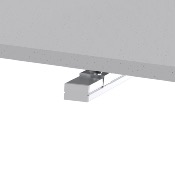 PROFILO PRO-1208 SLIM 3000MM BIANCO (PROFILO+COVER OPACO)