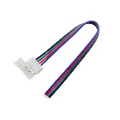 CONNETTORE RGB 10MM CON FILO 20CM