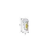 NEONFLEX NS0613 12V 11W/MT 10MT SPI DIGITALE WS2811 IP65 RGB