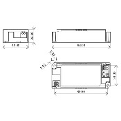 LED DRIVER EAGLERISE CC 42W 150-1050MA FLS-42-1050 LD PRO