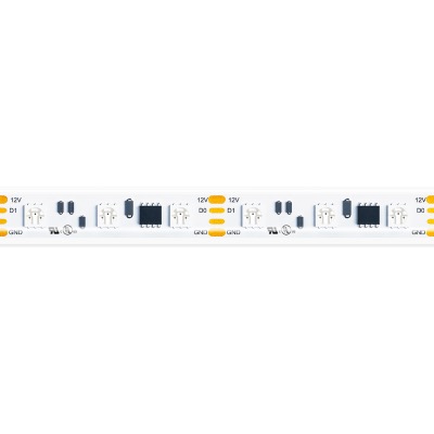 STRIP LED 300SMD5050 RGB+WARM UNICO CHIP IP67 24V