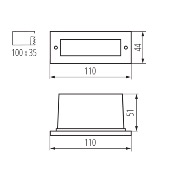 KANLUX SEGNAPASSO TAXI SMD P C/M-NW 4000K 26463