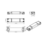 DALCNET SLIM-2CV-CASAMBI DIMMER 2CH 12-48V 10A