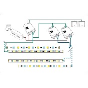 DALCNET LED BOOSTER- 4 CANALE D-PWM DLA1224-4CV