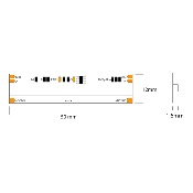 STRIP COB DG360070 RGB WS2811 24V 14W/MT 20PIXEL/MT IP20