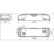 ALIMENTATORE EAGLERISE LS-30-12 LI EXC 30W 12V COMPATTO IP20