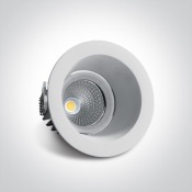 Spot Da Incasso Orientabile Dark Light 7W 4000K Bianco 11107FD/W/C