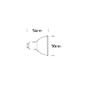 Faretto GU10 Dimtowarm 2800K-2200K 5,5W 350LM 36D CRI90 7306GDV/EWW