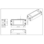 ALIMENTATORE EAGLERISE LS-20-24 MI 20W 24V COMPATTO IP20