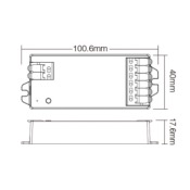 MI LIGHT RICEVITORE RGB/RGBW/RGBCCT 12A WIFI-PUSH MORSETTO RAPIDO E3-WR